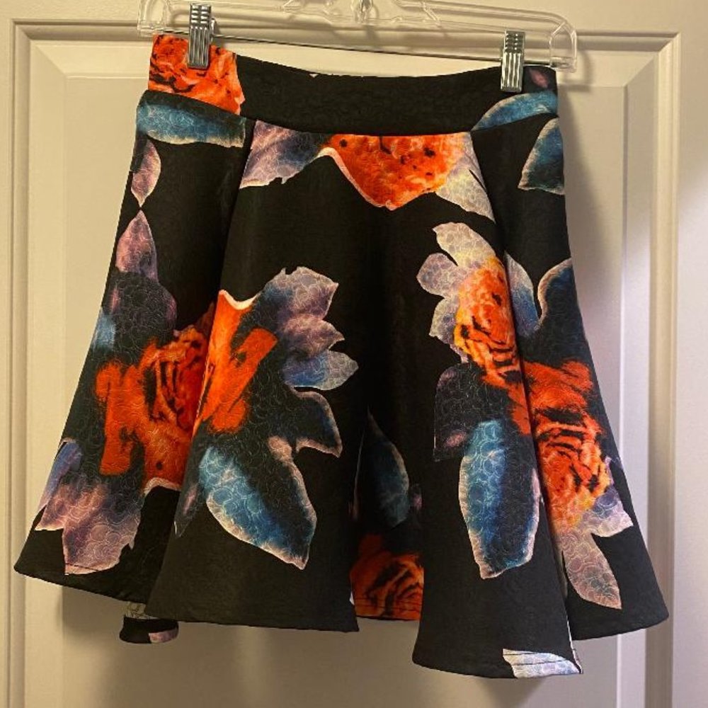 Floral Flare Skirt
